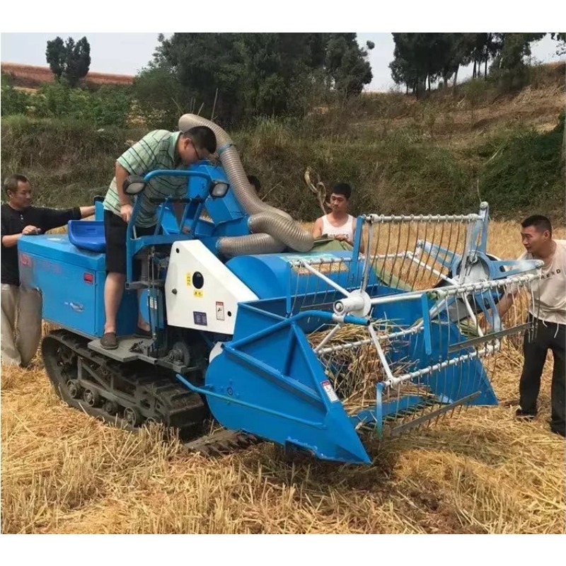 새로운 소형 미니 쌀/밀 콤바인 수확기 저렴하게 판매 - Combine Harvester Mini 리뷰 및 가격