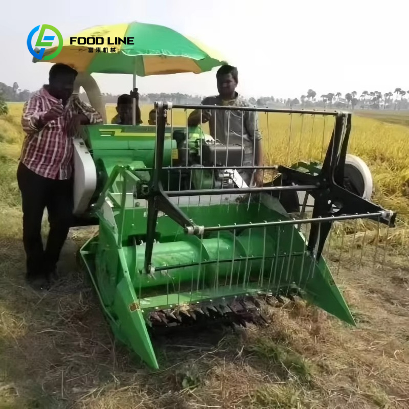 맞춤형 소형 자주식 크롤러 콤바인 수확기 디젤 쌀/밀/ - Combine Harvester Mini 리뷰 및 가격