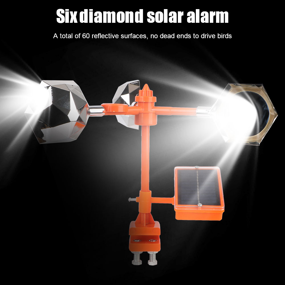 야외 정원 360을 위한 태양 반사 조류 퇴치제 음성  - Solar Bird Scarer 리뷰 및 가격